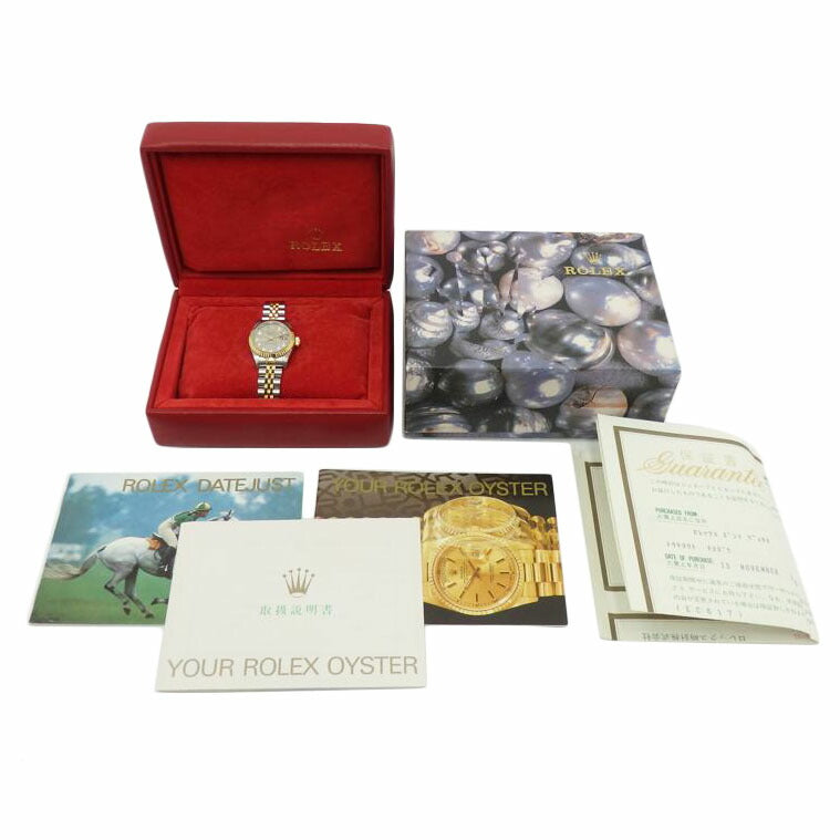 ROLEX ロレックス/デイトジャストレディース/コンビ/新ダイヤ/69173//S773102/Bランク/77