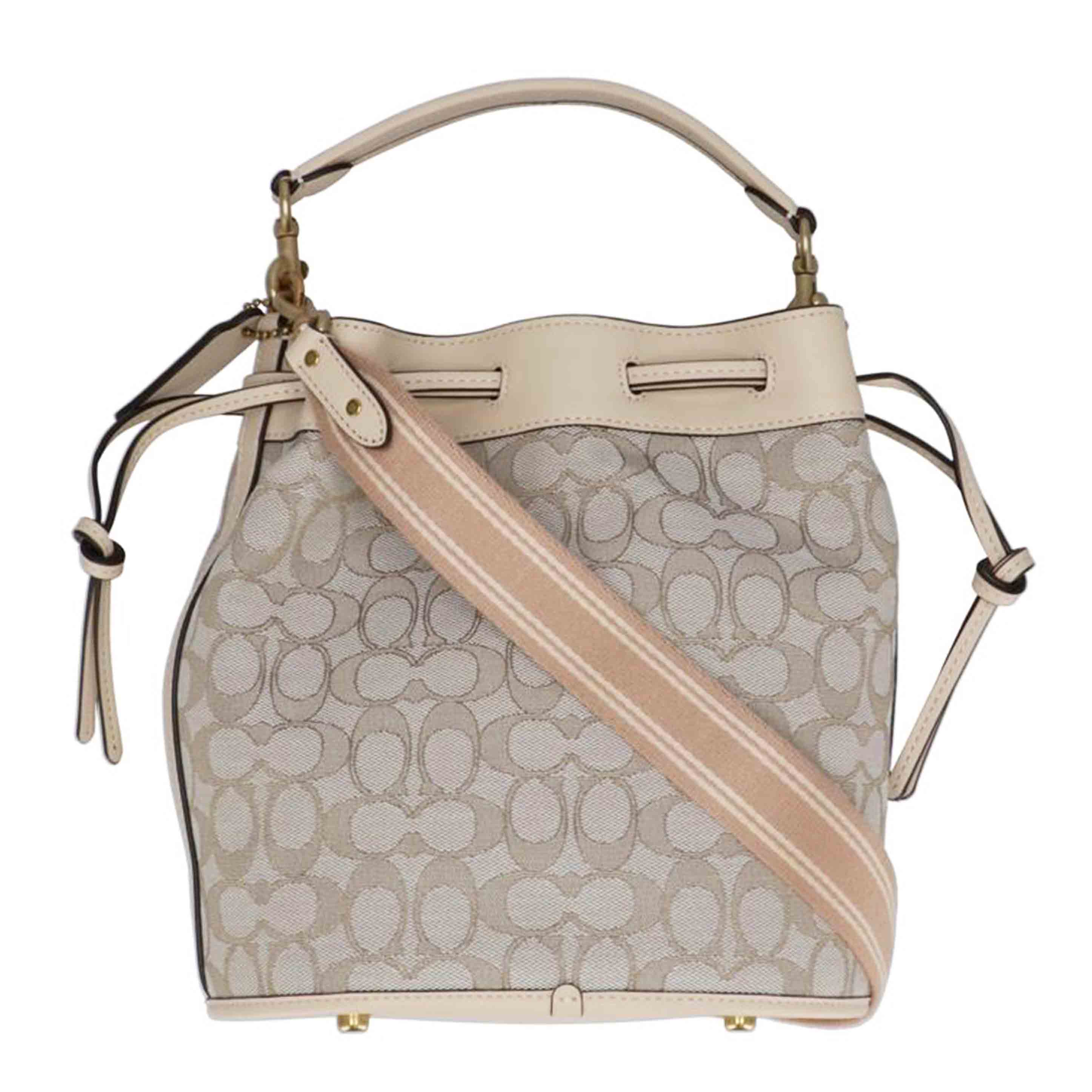 COACH コーチ/シグネチャーフィールドバスケットバッグ/C3853//B21**/Aランク/09