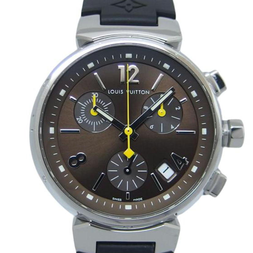 LV ルイヴィトン/タンブール/クロノグラフ/ラバーベルト/レディースウォッチ/クォーツ/Q1321//DM1840/ABランク/04