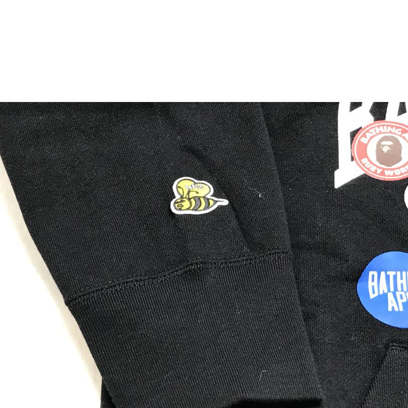 A BATHING APE アベイシングエイプ/ロゴパッチパーカー/001PPH801012M//Aランク/51