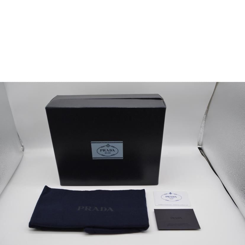 PRADA プラダ/サフィアーノトラベルレザーセカンド/ネロ/2VF052//56/Aランク/89