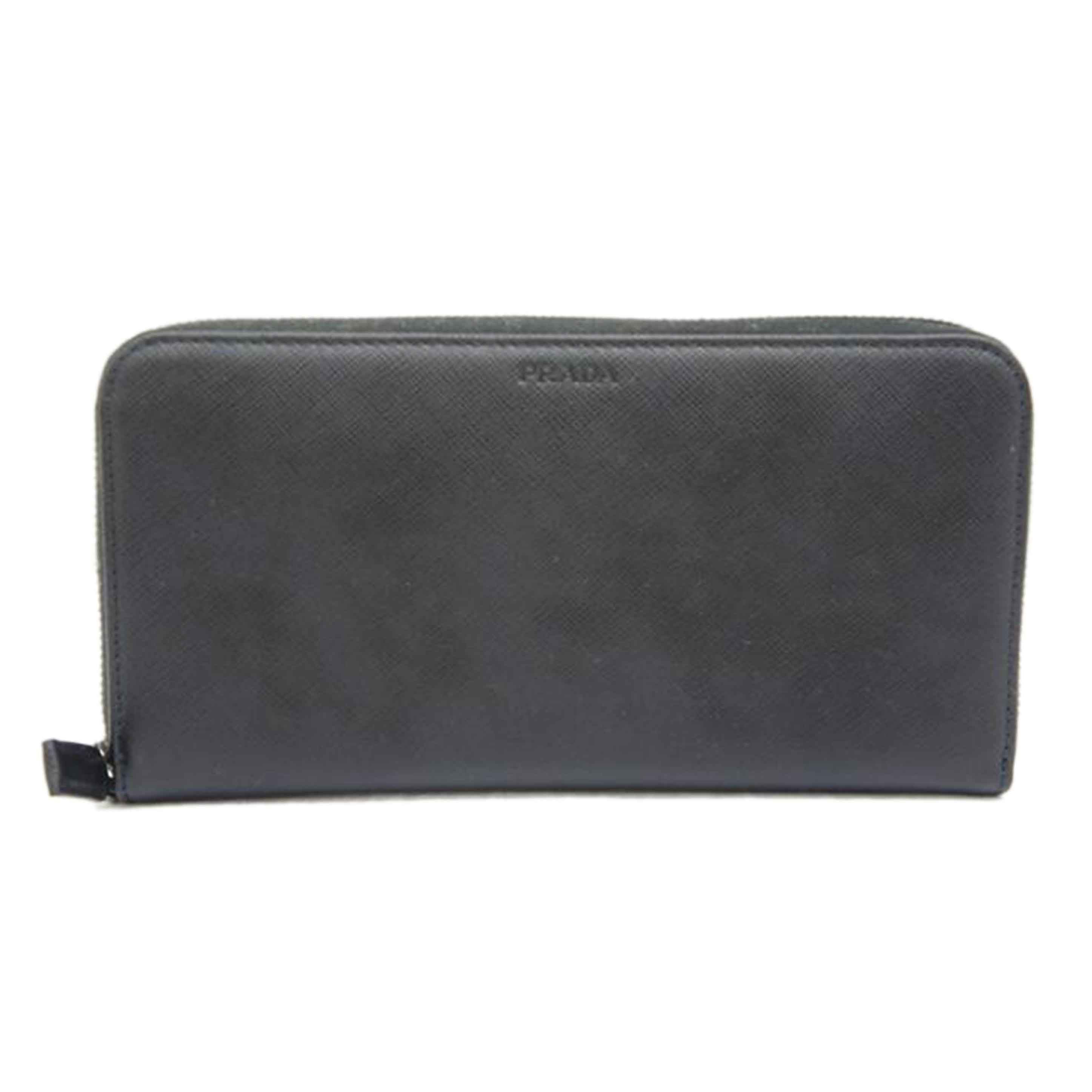 PRADA プラダ/サフィアーノラウンドファスナー財布/2ML317//Aランク/05