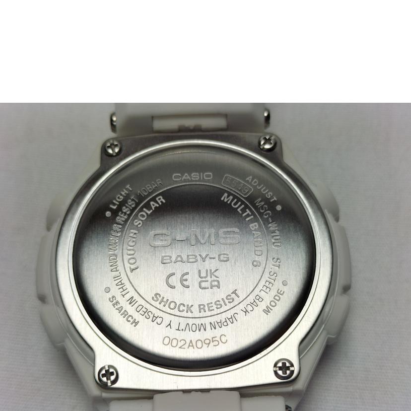CASIO カシオ/BABY-G G-MS 電波ソーラー/MSG-W100-7A2JF//SAランク/52