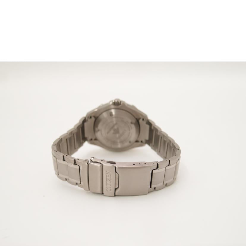 CITIZEN シチズン 腕時計 ダイバーズ チタン 黒文字盤 メンズ/プロマスターマリン・メカニカル・チタニウム/自動巻き/NY0070-83E//7D1030567/SAランク/69