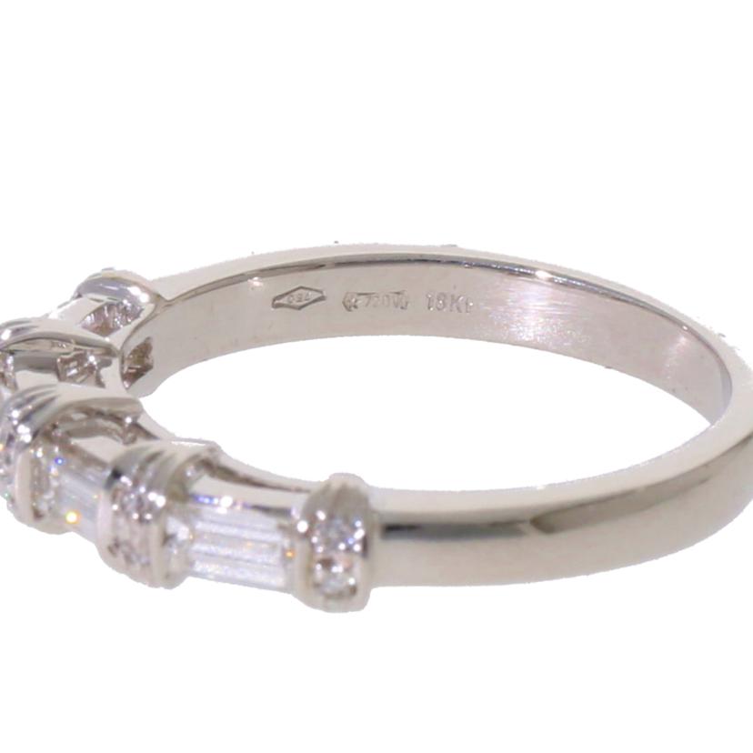 / K18ダイヤリング0.73ct//ABランク/75