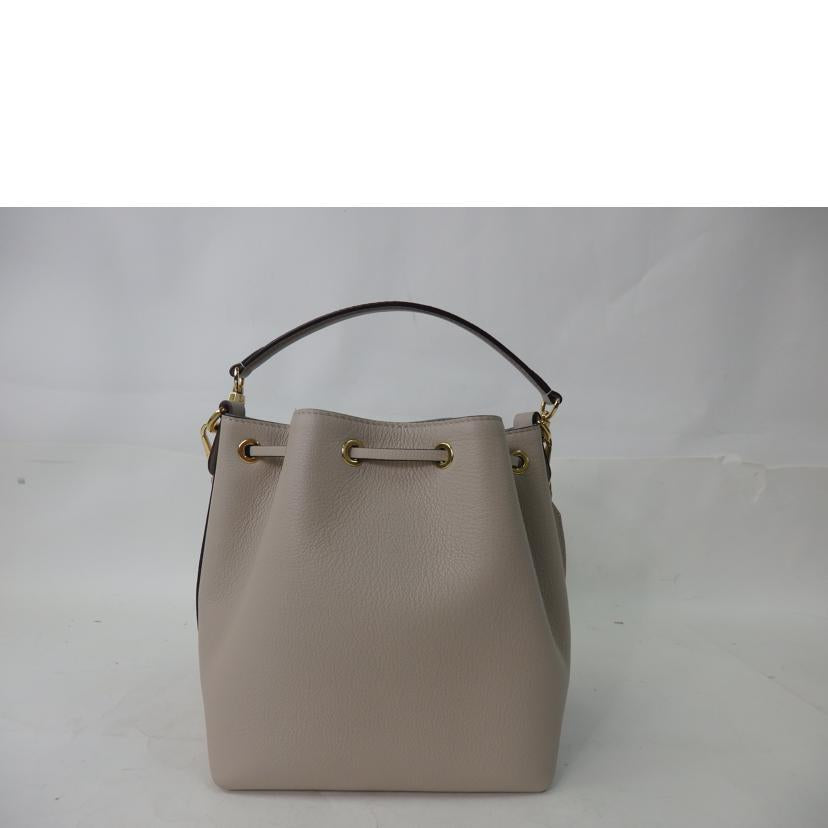 LV ルイ・ヴィトン/ロックミー・バケットNV/グレインカーフ/グレージュ/M57688//RFI****/SAランク/84