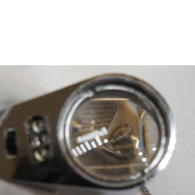 CHANEL シャネル/シルバーフェイクパールココマークネックレス//B14V/ABランク/92