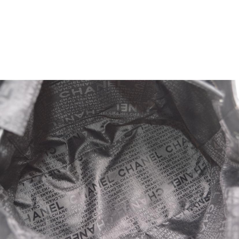 CHANEL シャネル/チョコバーフリンジタッセルレザートート/ノワール//783****/ABランク/89