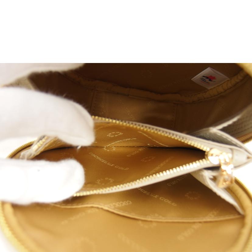 COCOCELUX GOLD ココセリュックスゴールド/2WAYショルダーバッグ/クリームベージュ/205DA0436//Aランク/04