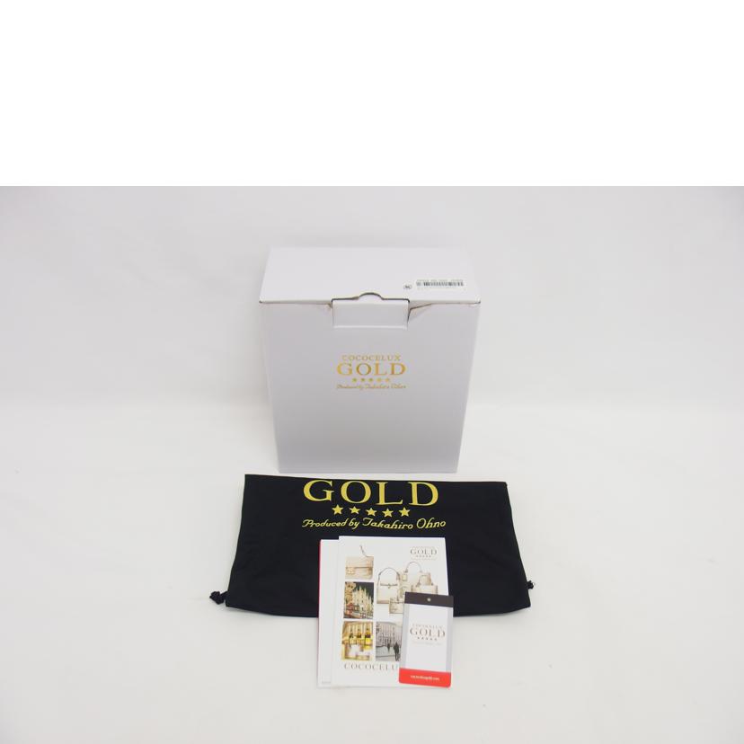 COCOCELUX GOLD ココセリュックスゴールド/2WAYショルダーバッグ/クリームベージュ/205DA0436//Aランク/04