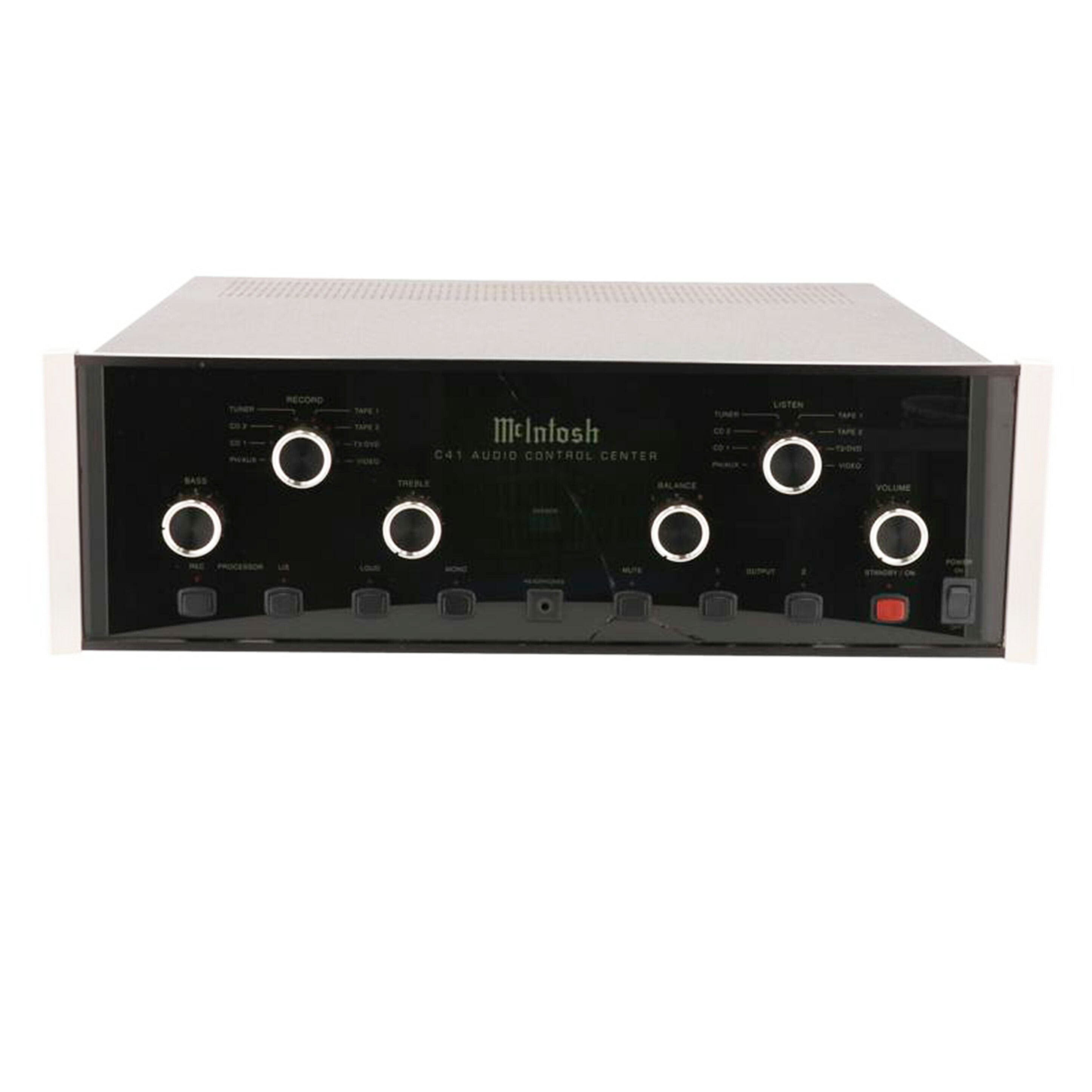 McIntosh マッキントッシュ/コントロールアンプ+パワーアンプ/C41/MC202//RZ1450/RY1504/Cランク/77
