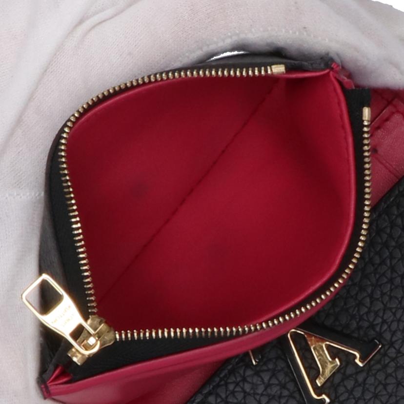 LV ルイヴィトン/ポルトフォイユ・カプシーヌ・コンパクト/トリヨン/ノワール/M62157//MI5***/ABランク/75