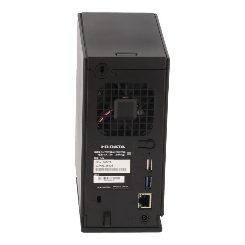 I・O DATA アイ・オー・データ/ネットワークHDD(NAS)2TB/HDL2-AAX2/E//125X00166910/Aランク/79