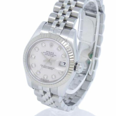 ROLEX ロレックス/デイトジャスト レディース シェル文字盤 新ダイヤ/179174//D904959/ABランク/64