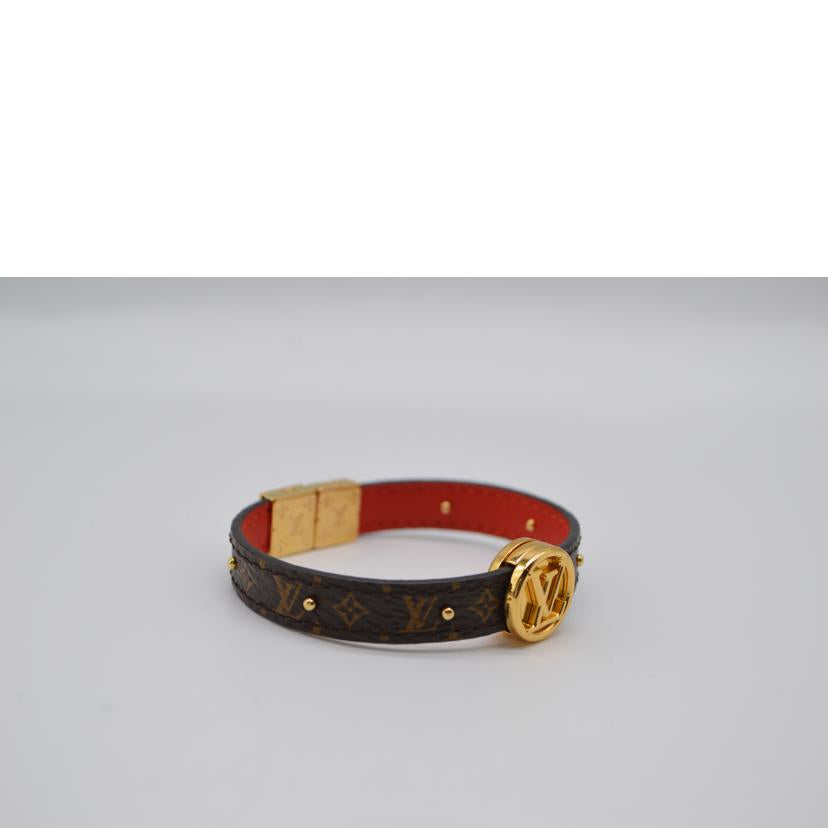 LV ルイヴィトン/ブレスレット・LVサークル リバーシブル/モノグラム・ルージュ/M6268E//SAランク/89