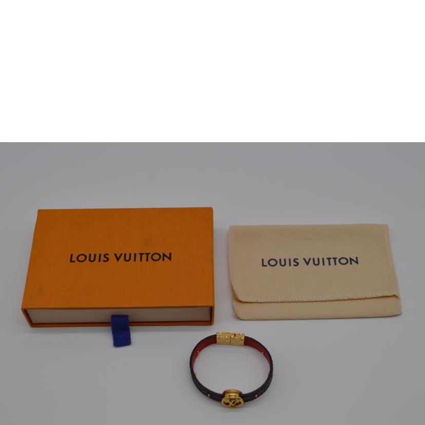 LV ルイヴィトン/ブレスレット・LVサークル リバーシブル/モノグラム・ルージュ/M6268E//SAランク/89