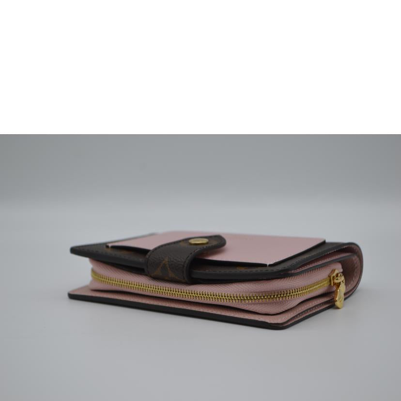 LV ルイヴィトン/ポルトフォイユ・ジュリエット/モノグラム/ローズバレリーヌ/M80973//RFI****/SAランク/89