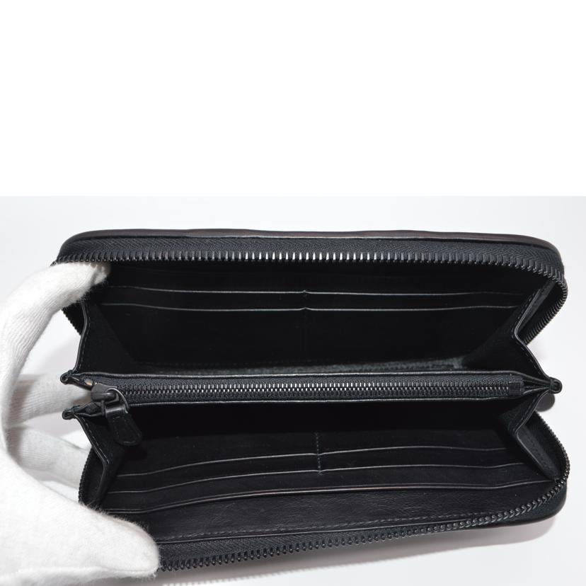 BOTTEGA VENETA ボッテガヴェネタ/イントレッチオインペラトーレラウンドファスナー長財布/114076//B02*******/Aランク/89