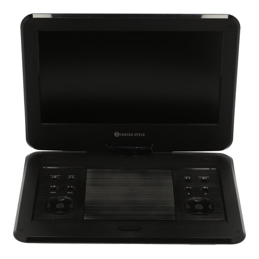 VERTEX 9インチ液晶ポータブルDVDプレイヤー ブラック PDVD