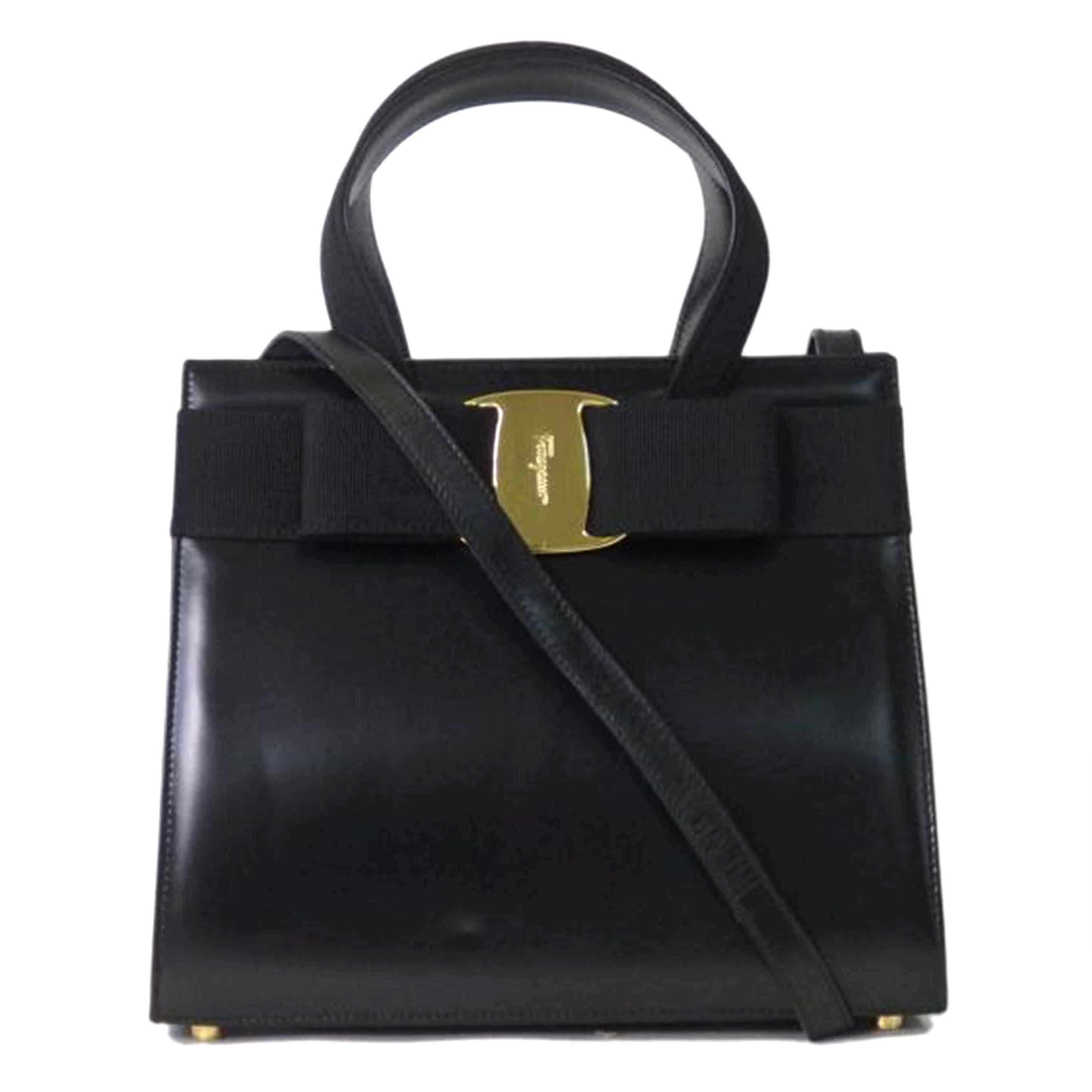 Salvatore Ferragamo サルバトーレ・フェラガモ/ヴァラリボン2wayバッグ//BA2*****/Bランク/84