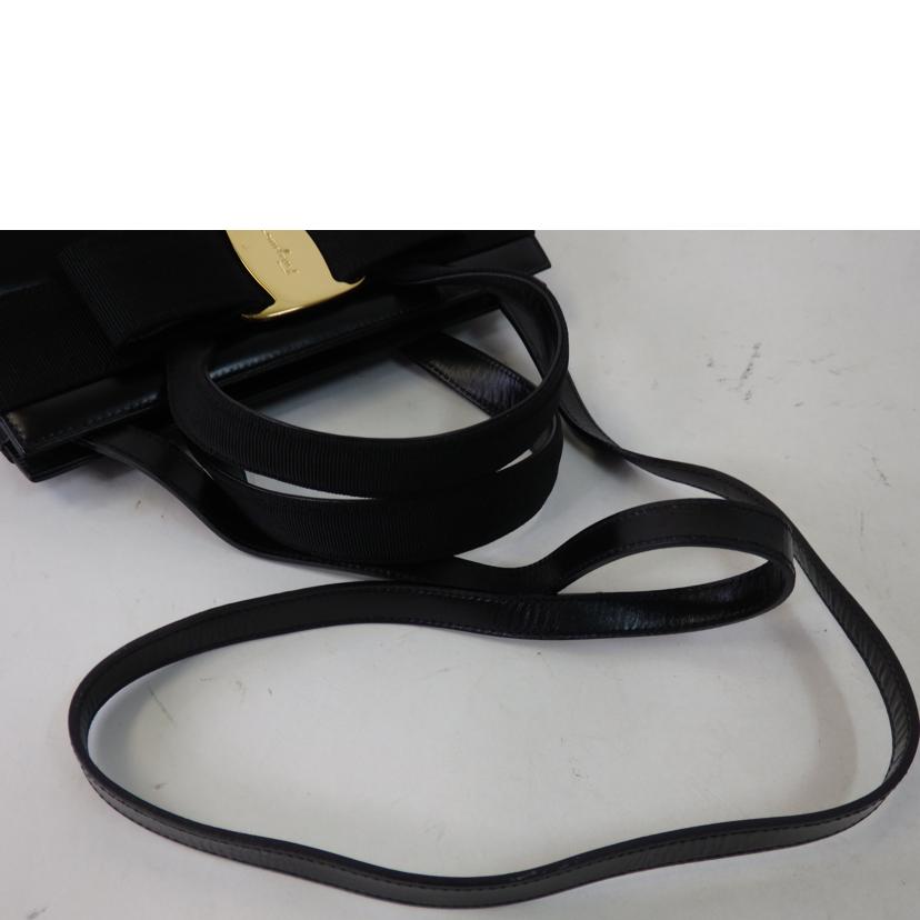 Salvatore Ferragamo サルバトーレ・フェラガモ/ヴァラリボン2wayバッグ//BA2*****/Bランク/84