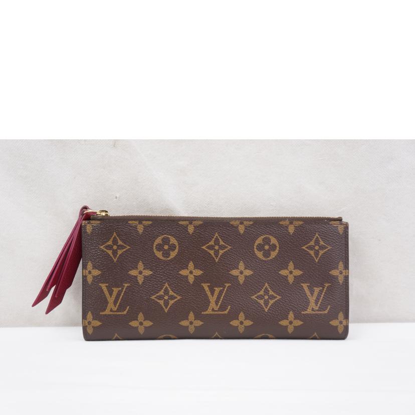 LV ルイヴィトン/ポルトフォイユ・アデル/モノグラム/M61269//SP2158/Aランク/67
