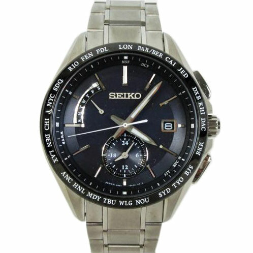SEIKO セイコー/ブライツ デュアルタイム ソーラー電波/SAGA233//8N0100/Aランク/70