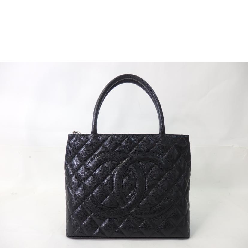 CHANEL シャネル ハンドバッグ トートバッグ/キャビアスキン復刻トート/シルバー金具/A01804//116*****/Aランク/84