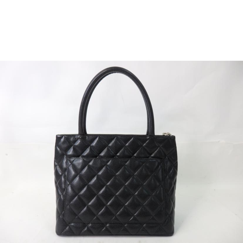CHANEL シャネル ハンドバッグ トートバッグ/キャビアスキン復刻トート/シルバー金具/A01804//116*****/Aランク/84