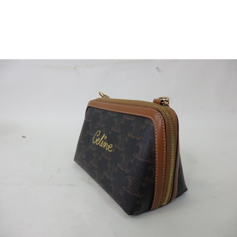 CELINE セリーヌ/トリオンフ/チェーンショルダー//SAランク/84