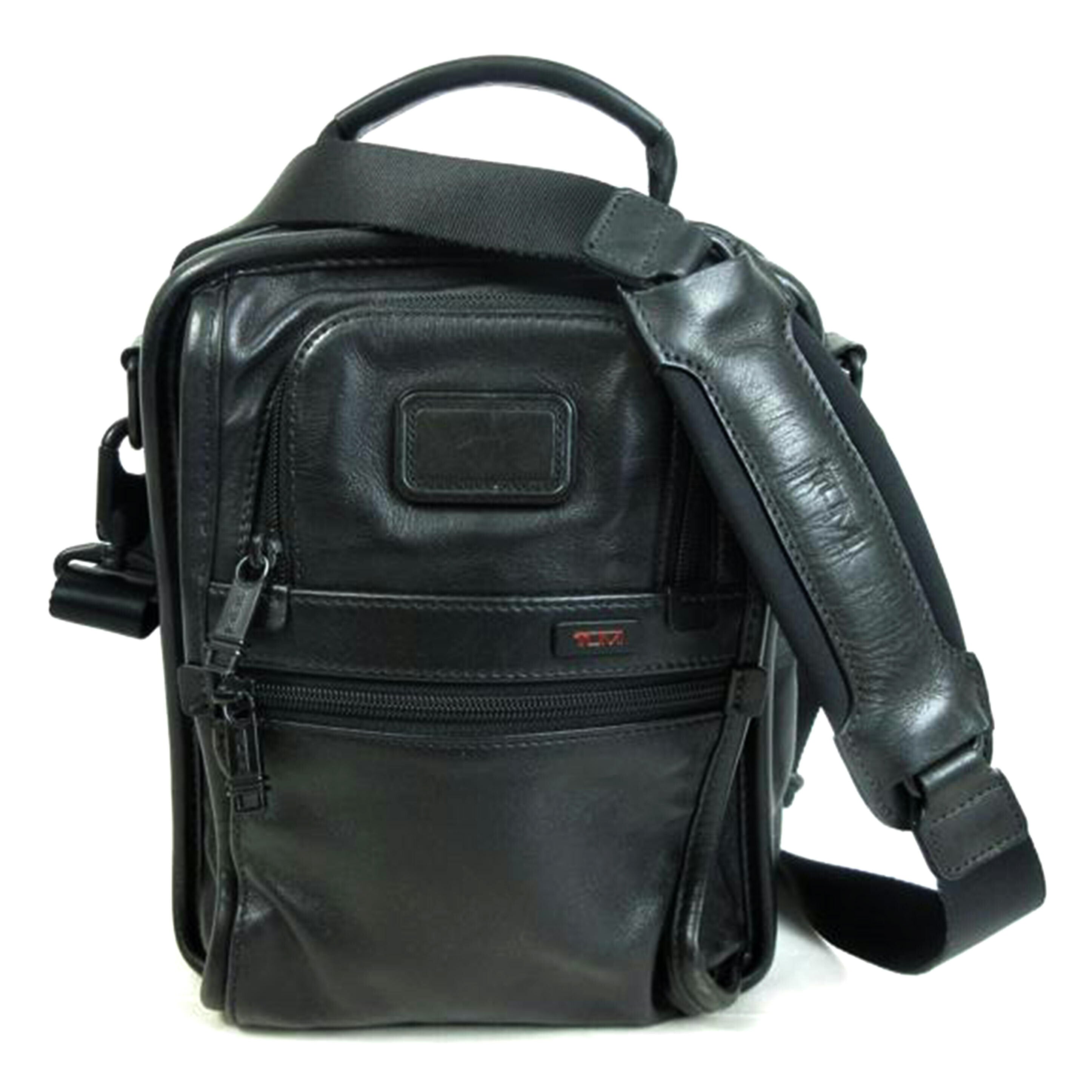 TUMI TUMI/レザー ショルダーバッグ/92106DH//ABランク/70