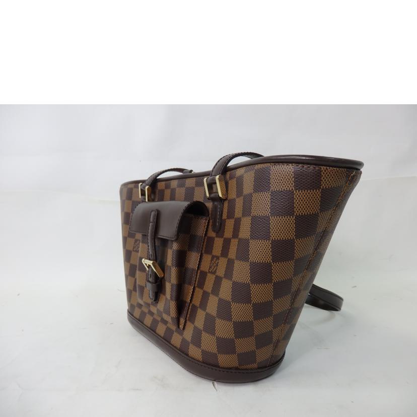 LV ルイ・ヴィトン/マノスクPM/ダミエ/エベヌ/N51121//BA0***/Bランク/84