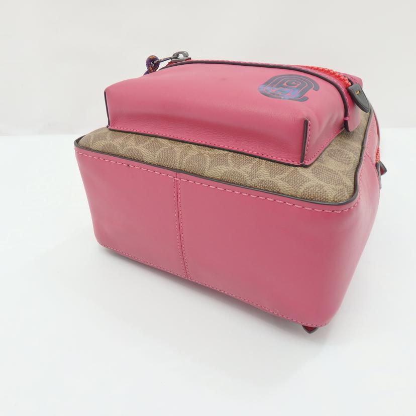 COACH コーチ/PVCレザーリュック/69522//B1921/ABランク/77