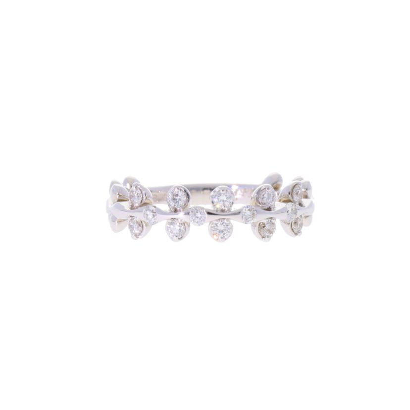 /K18WGダイヤリング0.33ct/#11//Aランク/75
