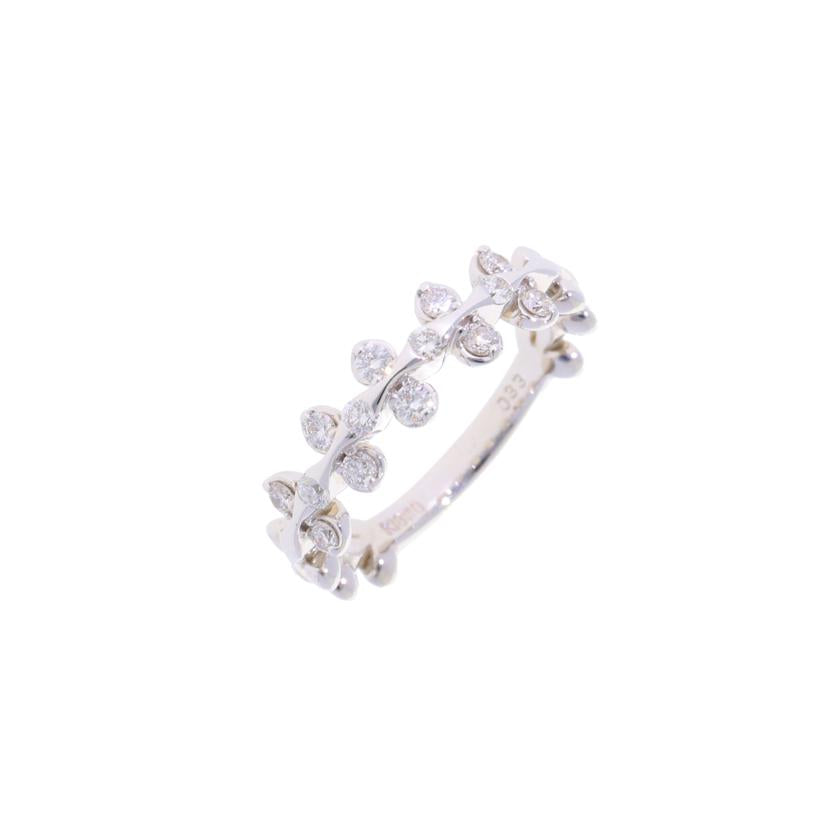 /K18WGダイヤリング0.33ct/#11//Aランク/75