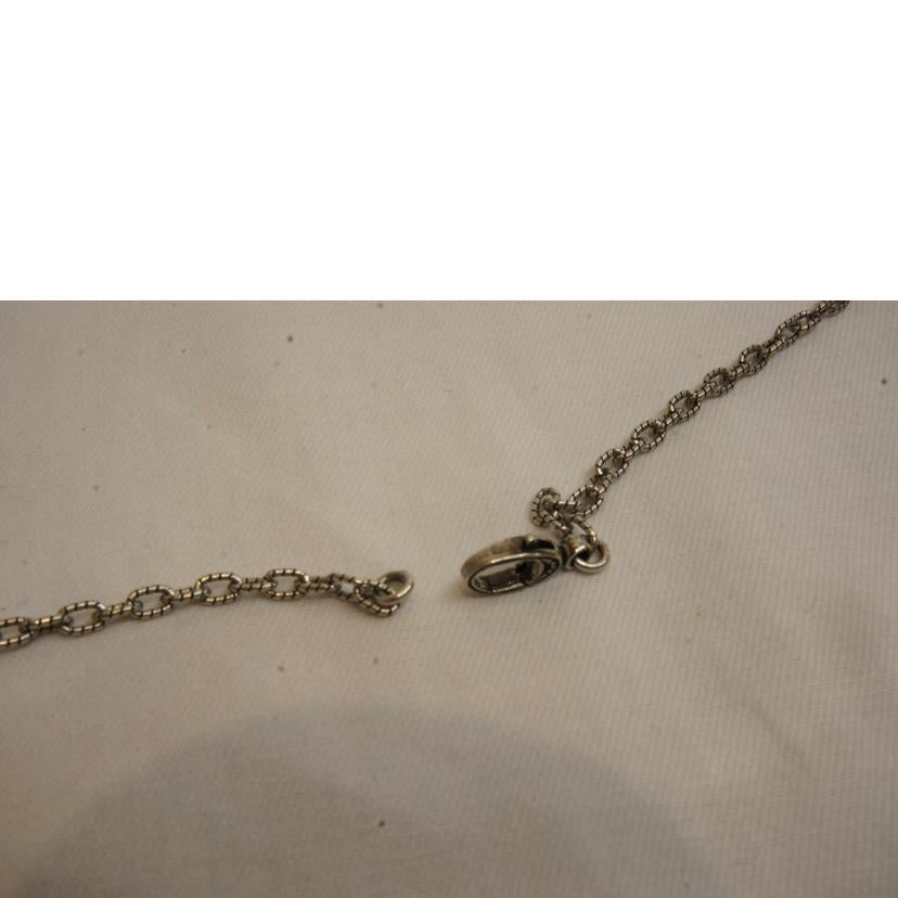 GUCCI グッチ/925シルバーGスクエアクロスネックレス//☆1362FI/Aランク/92