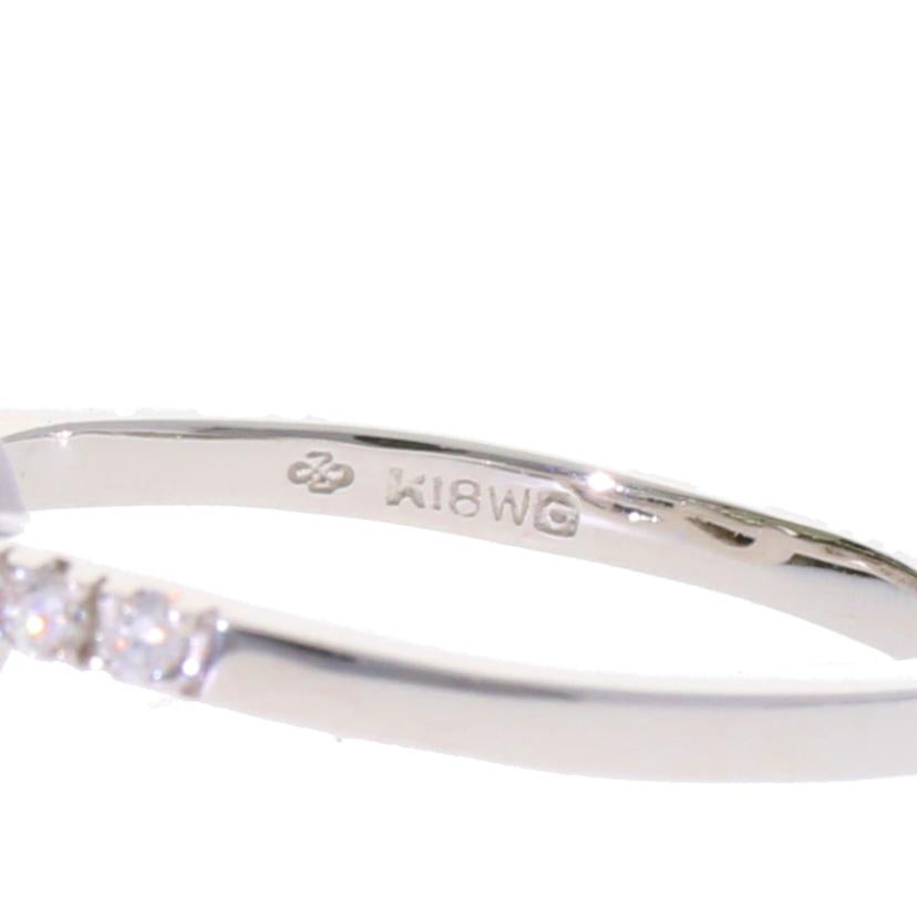 /K18WGダイヤリング0.28/#10.5//Aランク/75