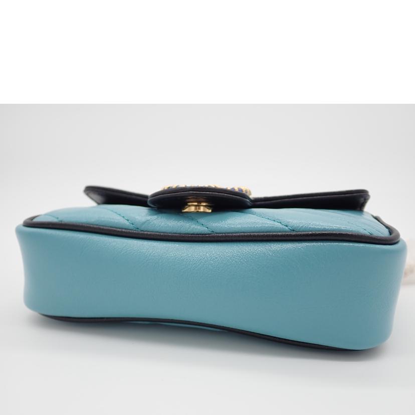 GUCCI/GGマ-モントミニバック/オンライン限定/バタ-&ブル-/574969//2091/Sランク/62