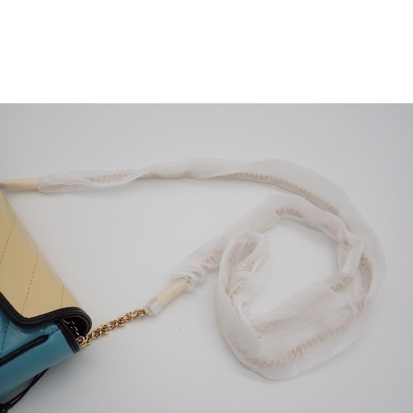 GUCCI/GGマ-モントミニバック/オンライン限定/バタ-&ブル-/574969//2091/Sランク/62