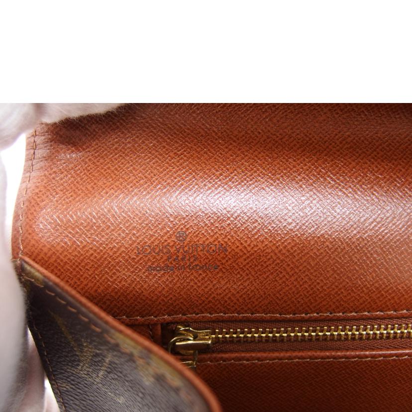 LV ルイ・ヴィトン セカンドバッグ クラッチバッグ ブラウン/ポシェットダムGM/モノグラム/M51810 //884**/ABランク/04