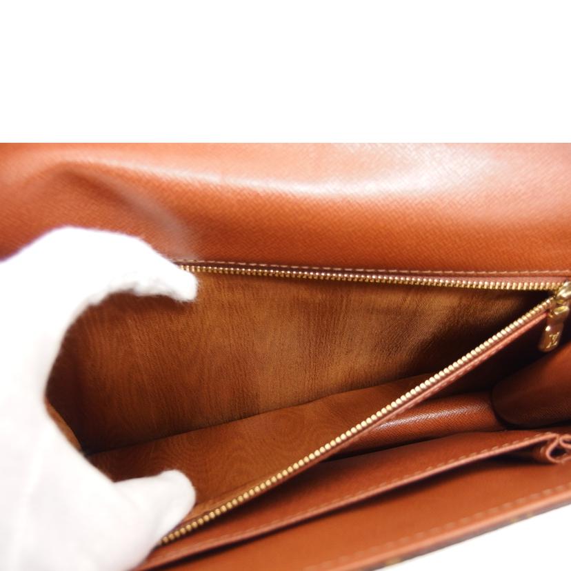 LV ルイ・ヴィトン セカンドバッグ クラッチバッグ ブラウン/ポシェットダムGM/モノグラム/M51810 //884**/ABランク/04