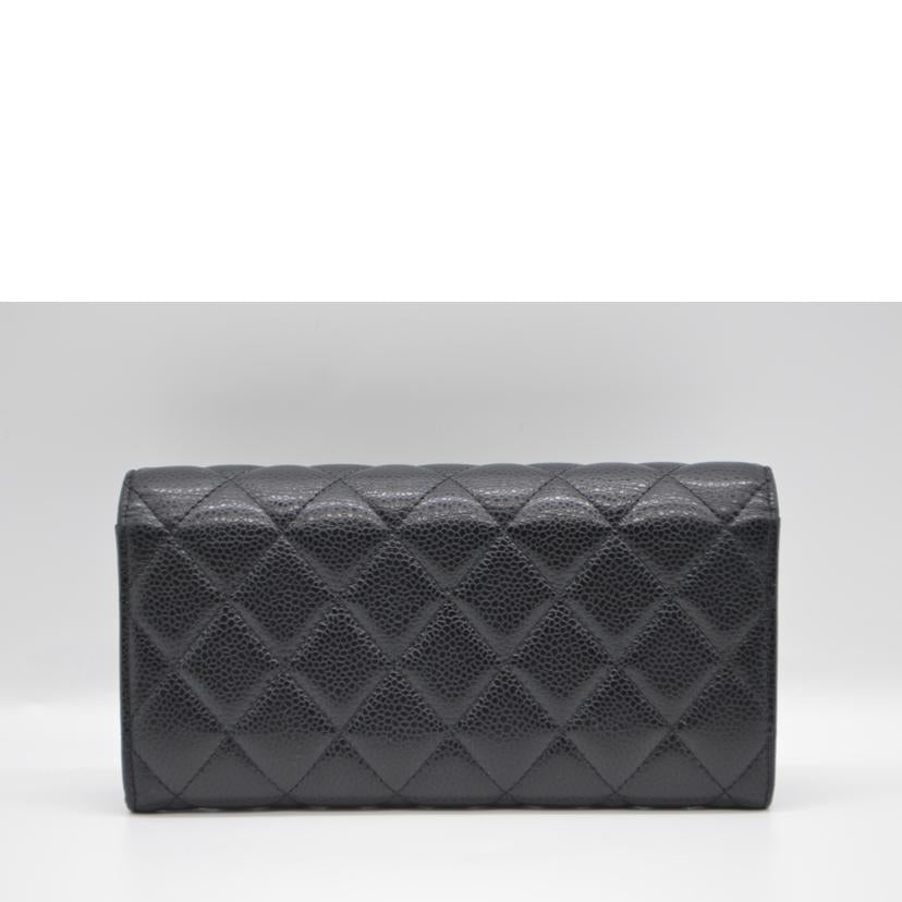 CHANEL シャネル/マトラッセソフトキャビアスキンレザー長財布/A80758//247*****/ABランク/89