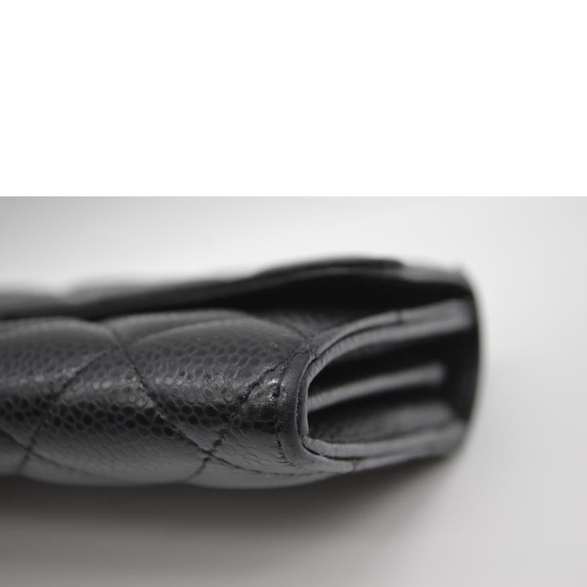CHANEL シャネル/マトラッセソフトキャビアスキンレザー長財布/A80758//247*****/ABランク/89