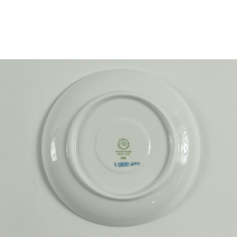 ROYAL COPENHAGEN ロイヤルコペンハーゲン/ブルーフルーテッド カップ&ソーサー2客/スクエアプレート1枚セット//SAランク/79