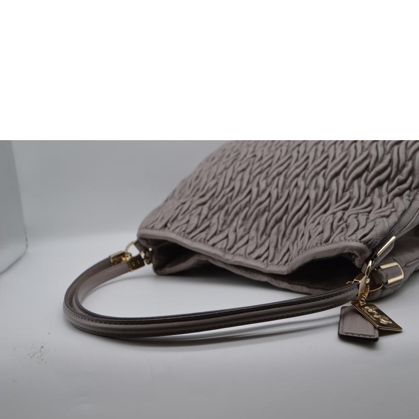 COACH コーチ/マディソンギャザードツイストレザートート/26258//J13**/Aランク/89