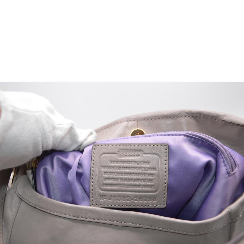 COACH コーチ/マディソンギャザードツイストレザートート/26258//J13**/Aランク/89