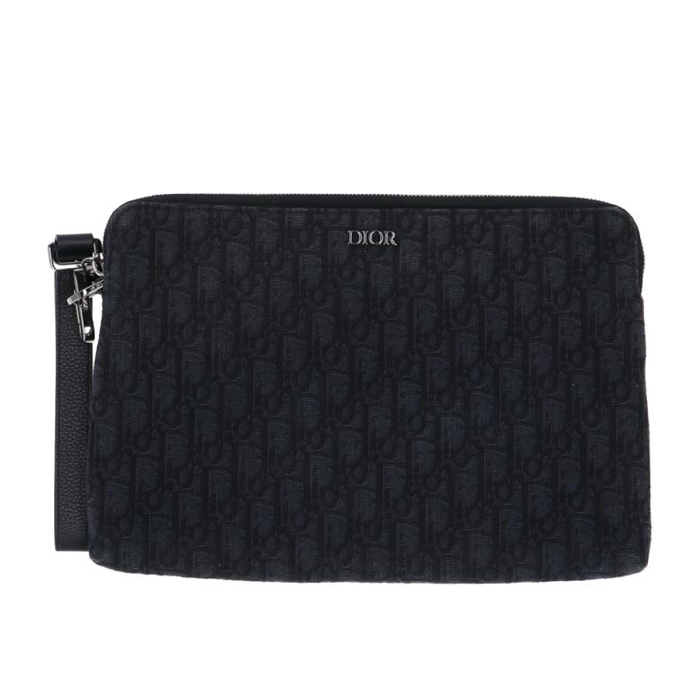 DIOR ディオール/クラッチバッグ/キャンバス/黒灰//22-BO-1210/ABランク/75