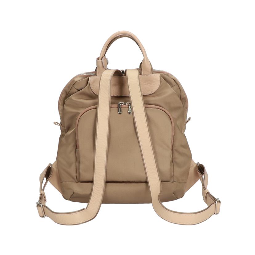 IBIZA イビザ/IBIZA クラーラ ナイロンリュック ベージュ 0912//Aランク/75