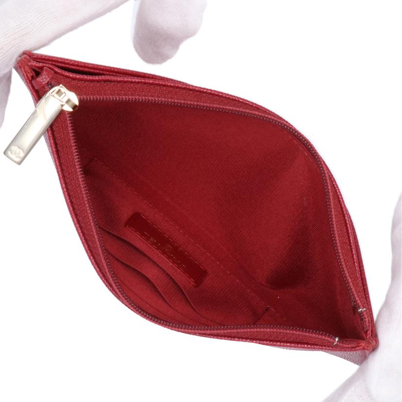 CHANEL CHANEL/長財布/キャビアスキン/赤//26758373/Aランク/75