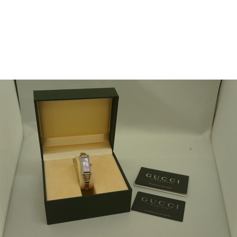 GUCCI グッチ/GUCCI バングルウォッチ/1500L//0825878/ABランク/09